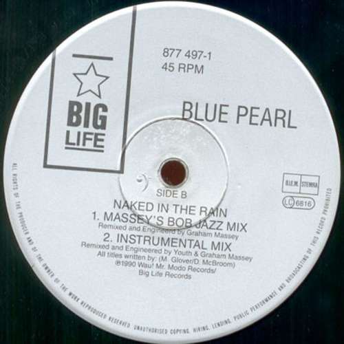 Cover Blue Pearl - Naked In The Rain (12, Single) Schallplatten Ankauf
