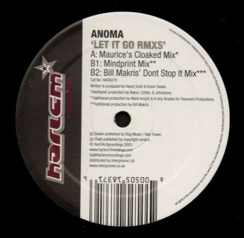 Cover Anoma - Let It Go (Remixes) (12) Schallplatten Ankauf