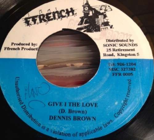Cover Dennis Brown - Give I The Love (7, Single) Schallplatten Ankauf