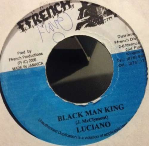 Cover Luciano (2) - Black Man King (7) Schallplatten Ankauf
