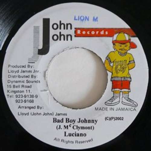Cover Luciano (2) - Bad Boy Johnny (7) Schallplatten Ankauf