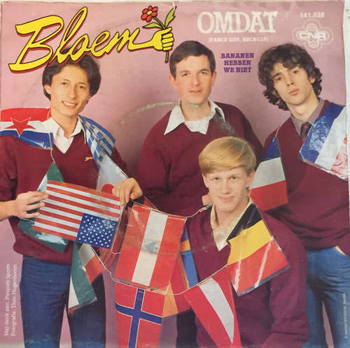 Cover Bloem - Omdat (Parce Que, Because) (7, Single) Schallplatten Ankauf