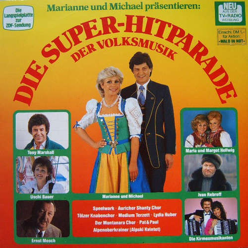 Cover Various - Die Super-Hitparade Der Volksmusik (LP, Comp) Schallplatten Ankauf