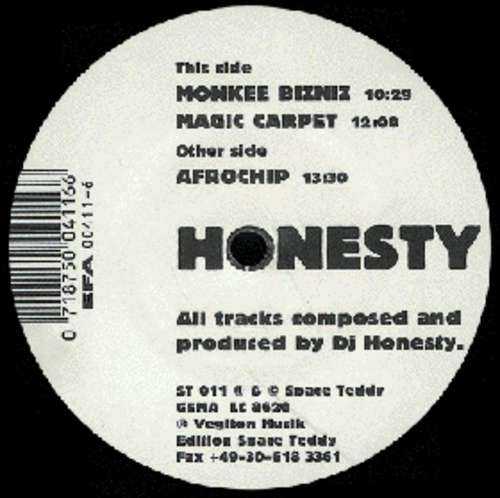 Cover Honesty - Honesty EP (12) Schallplatten Ankauf