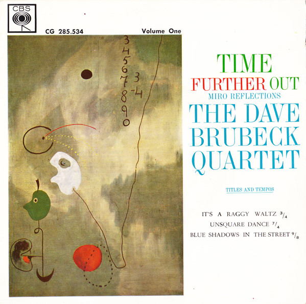 Cover The Dave Brubeck Quartet - Time Further Out, Volume 1 (Miro Reflections) (7, EP) Schallplatten Ankauf