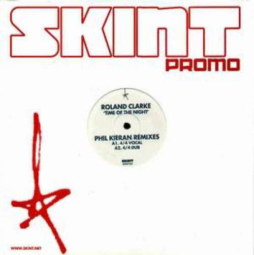 Cover Roland Clarke* - Time Of The Night (Phil Kieran Remixes) (12, Promo) Schallplatten Ankauf