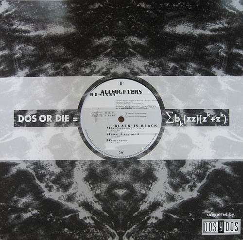 Cover Allnighters - Black Is Black (Remixes) (12) Schallplatten Ankauf