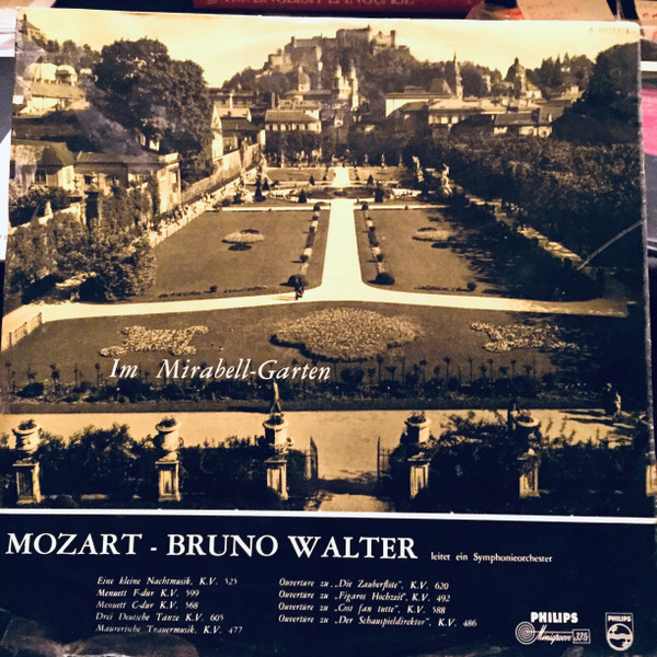 Cover Mozart* - Bruno Walter - Im Mirabellgarten (LP) Schallplatten Ankauf