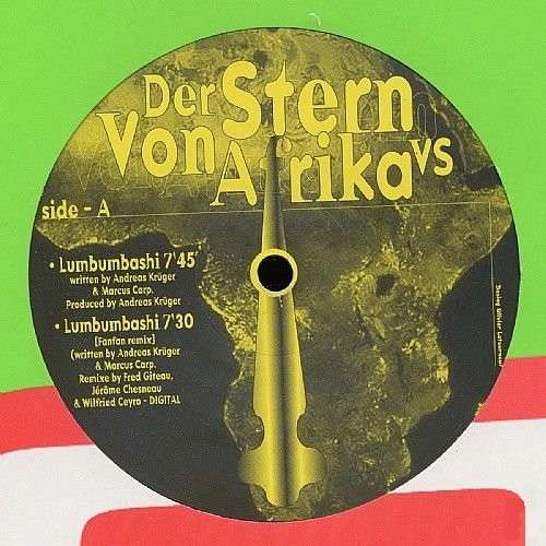 Cover Der Stern Von Afrika vs. Digital (4) - Lumbumbashi / X-Files (12) Schallplatten Ankauf