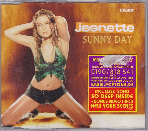 Cover Jeanette* - Sunny Day (CD, Maxi, Enh, Ltd) Schallplatten Ankauf