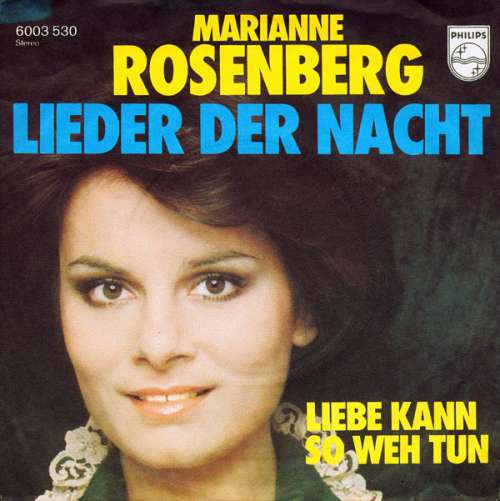 Cover Marianne Rosenberg - Lieder Der Nacht (7, Single) Schallplatten Ankauf