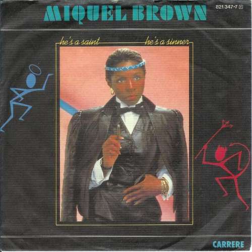 Cover Miquel Brown - He's A Saint, He's A Sinner (7) Schallplatten Ankauf