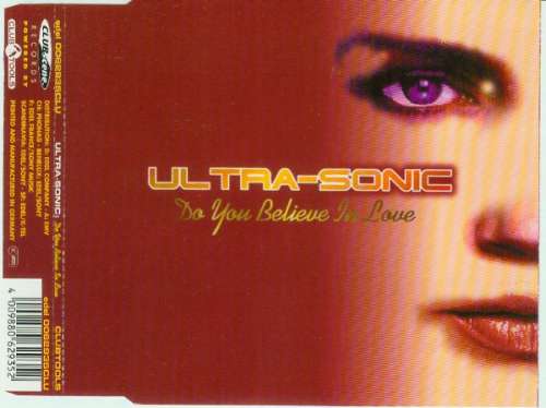 Cover Ultra-Sonic - Do You Believe In Love (CD, Maxi) Schallplatten Ankauf