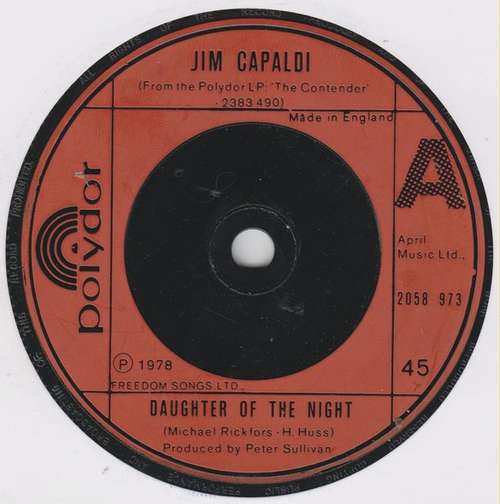 Cover Daughter Of The Night Schallplatten Ankauf