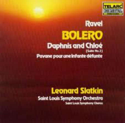 Cover Ravel*, Leonard Slatkin / Saint Louis Symphony Orchestra - Bolero / Daphins Et Chloe -- Suite No. 2 / Pavane Pour Une Infante Defunte (LP, Album) Schallplatten Ankauf