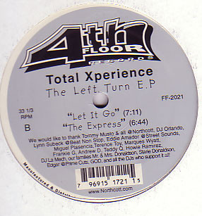 Cover Total Xperience - The Left Turn E.P. (12, EP) Schallplatten Ankauf