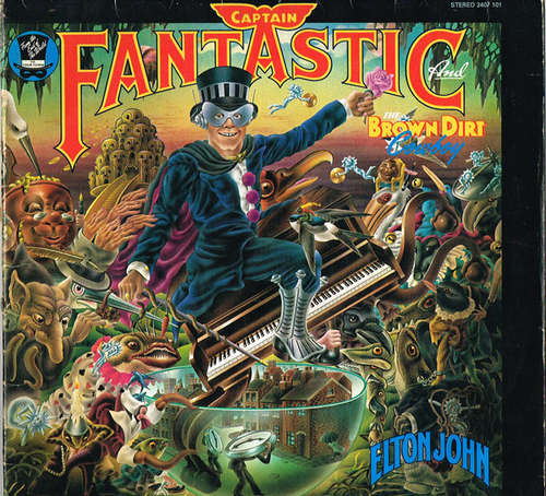 Cover Elton John - Captain Fantastic And The Brown Dirt Cowboy (LP, Album) Schallplatten Ankauf
