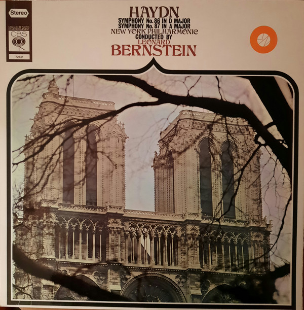 Cover Joseph Haydn, Leonard Bernstein, New York Philharmonic* - Symphony No. 86 In D Major, Symphony No. 87 In A Major. (LP) Schallplatten Ankauf