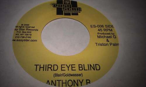 Cover Anthony B - Third Eye Blind (7) Schallplatten Ankauf