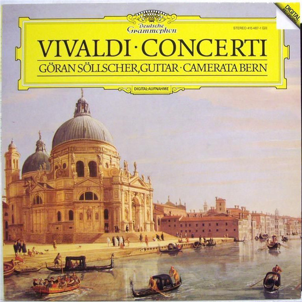 Cover Vivaldi*, Göran Söllscher, Camerata Bern - Concerti (LP, Album) Schallplatten Ankauf