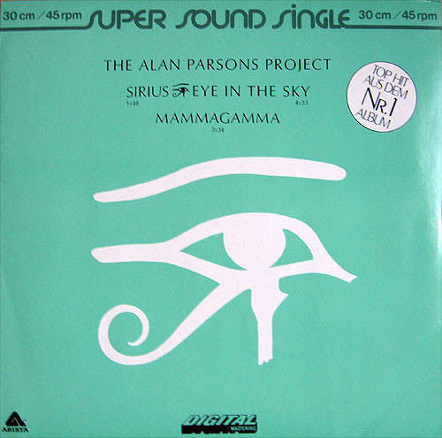 Cover The Alan Parsons Project - Sirius - Eye In The Sky / Mammagamma (12, Maxi) Schallplatten Ankauf