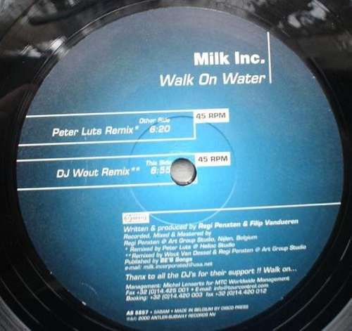 Cover Walk On Water Schallplatten Ankauf
