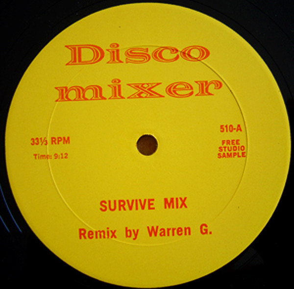 Bild Gloria Gaynor - Survive Mix (12, S/Sided, Unofficial) Schallplatten Ankauf