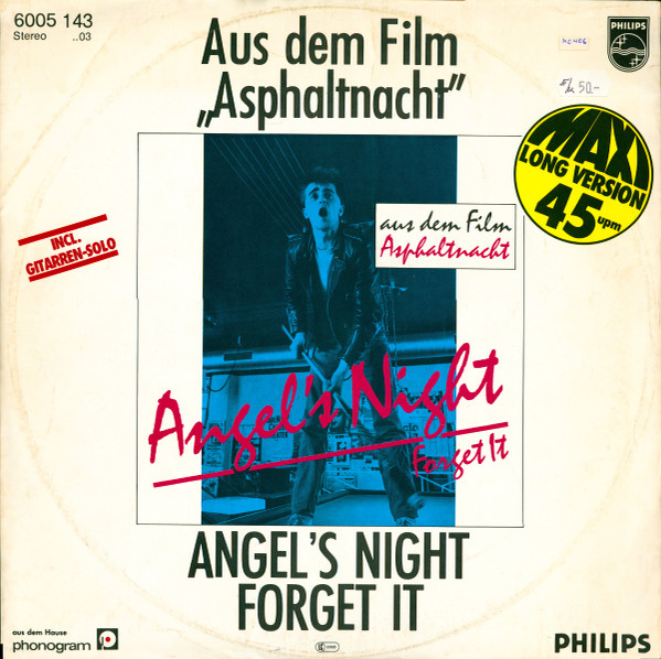 Cover Gerd U. Heinemann* - Angel's Night (Long Version) (12, Maxi) Schallplatten Ankauf