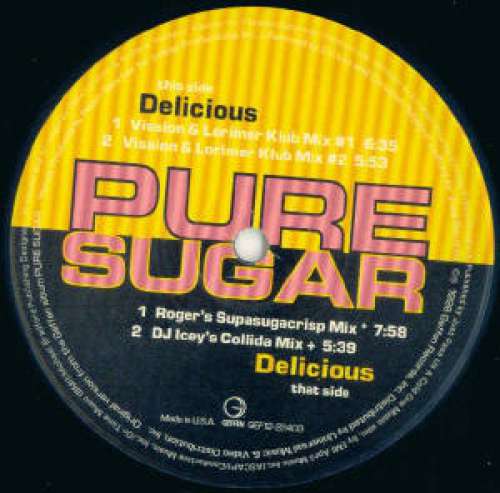 Cover Pure Sugar - Delicious (12) Schallplatten Ankauf