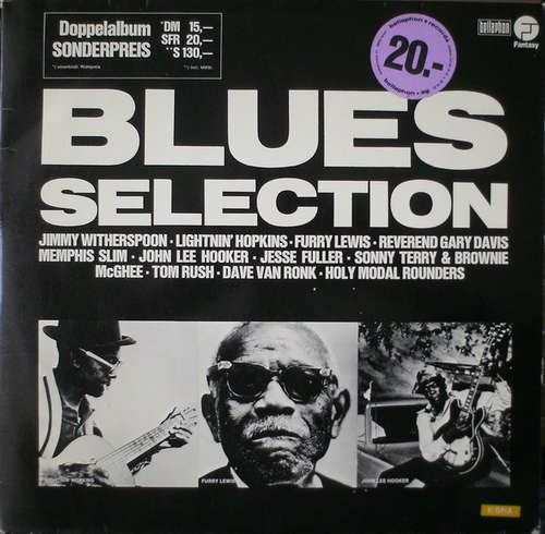 Cover Various - Blues Selection (2xLP, Comp) Schallplatten Ankauf