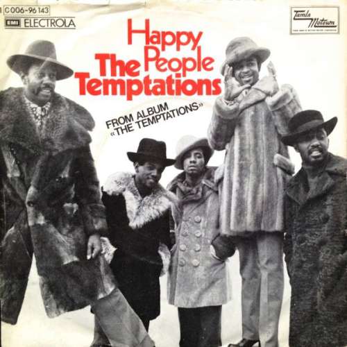 Cover The Temptations - Happy People (7) Schallplatten Ankauf