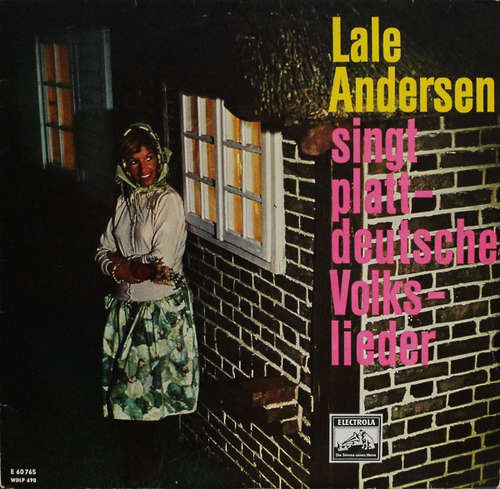 Cover Lale Andersen - Lale Andersen Singt Plattdeutsche Volkslieder (10, Mono) Schallplatten Ankauf