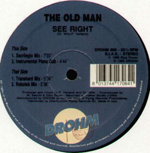 Cover The Old Man - See Right (12) Schallplatten Ankauf