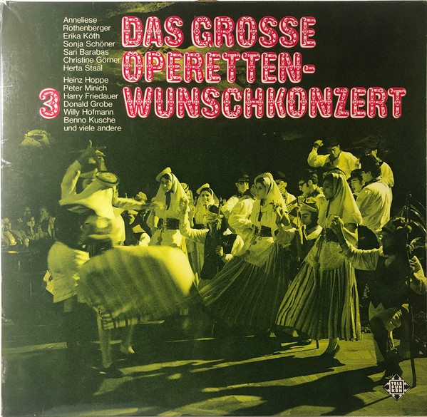 Cover Various - Das Grosse Operetten-Wunschkonzert 3 (2xLP, Comp) Schallplatten Ankauf