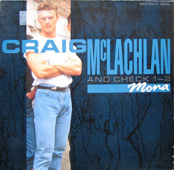 Cover Craig McLachlan And Check 1-2* - Mona (12, Maxi) Schallplatten Ankauf