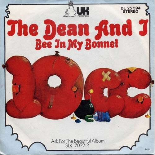 Cover 10cc - The Dean And I (7, Single) Schallplatten Ankauf