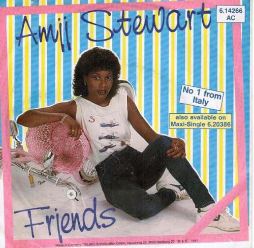 Cover Amii Stewart - Friends (7, Single) Schallplatten Ankauf