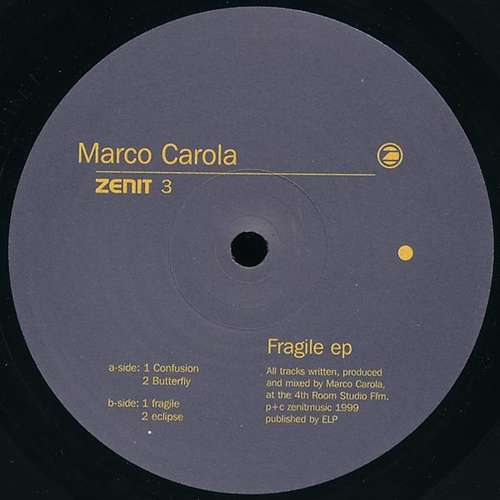Cover Marco Carola - Fragile EP (12, EP) Schallplatten Ankauf