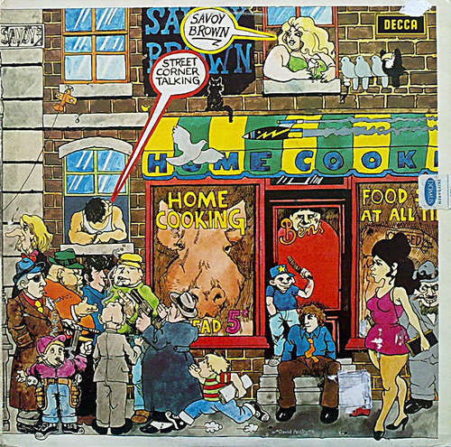 Cover Savoy Brown - Street Corner Talking (LP, Album, Gre) Schallplatten Ankauf