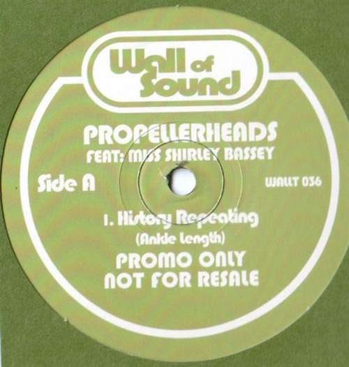 Cover Propellerheads Feat: Miss Shirley Bassey* - History Repeating (12, Promo) Schallplatten Ankauf