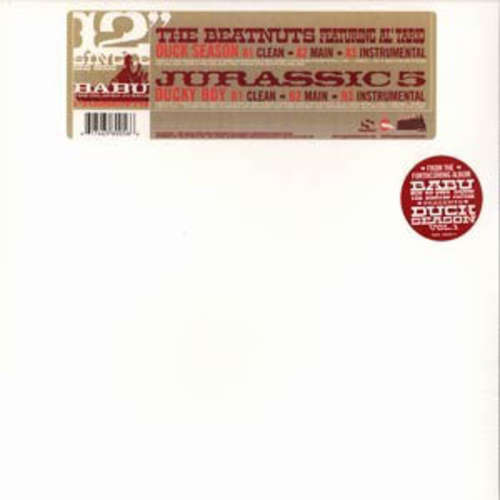 Cover Babu The Dilated Junkie* Presents The Beatnuts / Jurassic 5 - Duck Season / Ducky Boy (12, Single) Schallplatten Ankauf