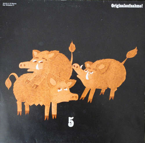 Cover Die Wildsäue - Die Wildsäue 5  (LP, Album) Schallplatten Ankauf