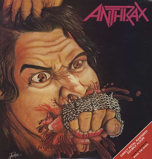 Cover Anthrax - Fistful Of Metal (2xLP, Album, RE, RM, Gat) Schallplatten Ankauf
