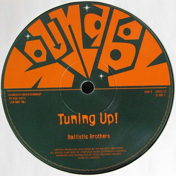 Bild Ballistic Brothers - Tuning Up! / Future James (12) Schallplatten Ankauf