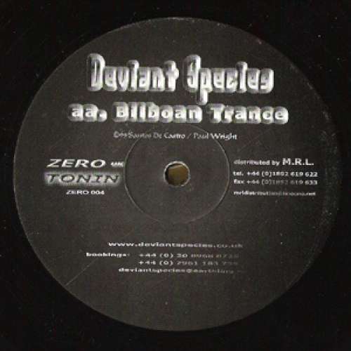 Cover Deviant Species - Jughead / Bilboan Trance (12) Schallplatten Ankauf