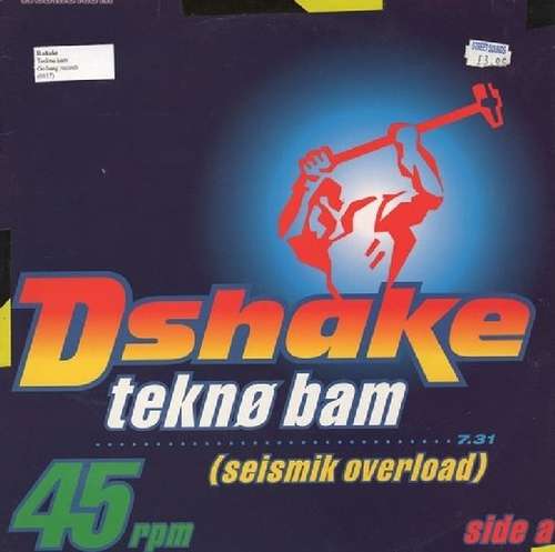 Cover DShake* - Teknø Bam (Seismik Overload) (12, Pic) Schallplatten Ankauf