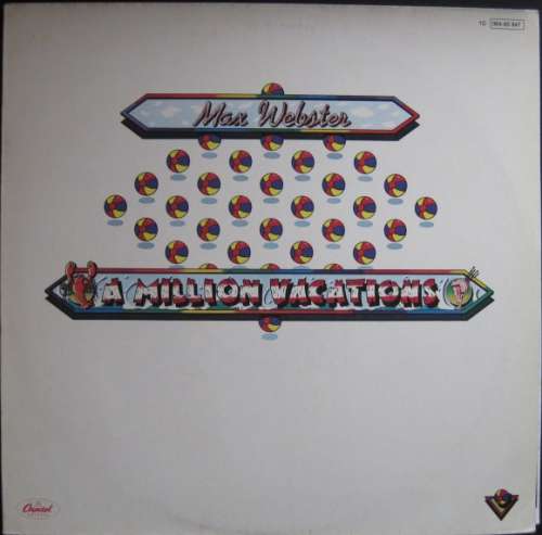 Cover Max Webster - A Million Vacations (LP, Album) Schallplatten Ankauf