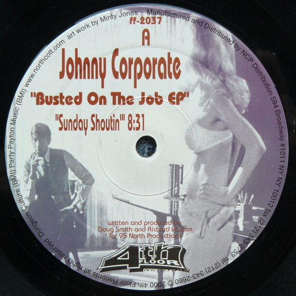 Cover Johnny Corporate - Busted On The Job EP (12, EP) Schallplatten Ankauf
