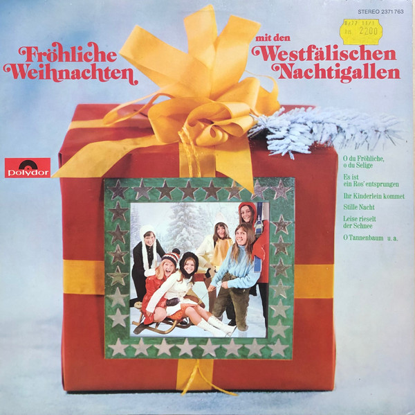Cover Die Westfälischen Nachtigallen - Fröhliche Weihnachten (LP, Album) Schallplatten Ankauf