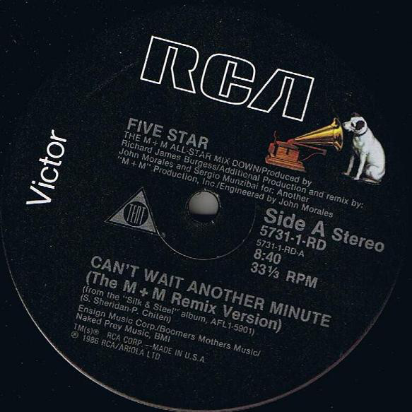 Cover Five Star - Can't Wait Another Minute (12) Schallplatten Ankauf